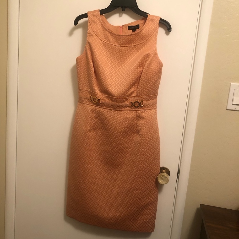 Tahari Arthur S. Levine Pink Dress